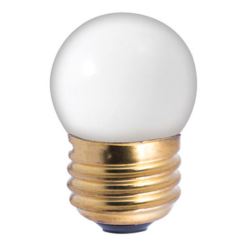 7W White Indicator E-26 Base S11 Style Bulb