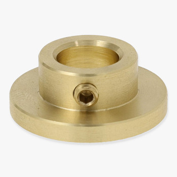 7/8in Seat x 1/8ips Slip Turned Unfinished Brass Checking with 8/32 Threaded Locking Set Screw 7/8in Seat x 1/8ips Slip Turned Unfinished Brass Checking with 8/32 Threaded Locking Set Screw