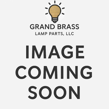3in Long - 1/4ips (1/2in O.D.) Threaded Pipe Stem with with 3/4in x 3/16in Long Threaded Ends - Unfinished Brass