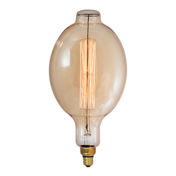 60W,  BT56 - GRAND NOSTALGIC E-26 BASE ANTIQUE FINISH THREAD FILAMENT BULB.