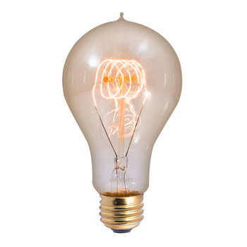 40W Spiral Filament E-26 Base A23 Antique Style Bulb