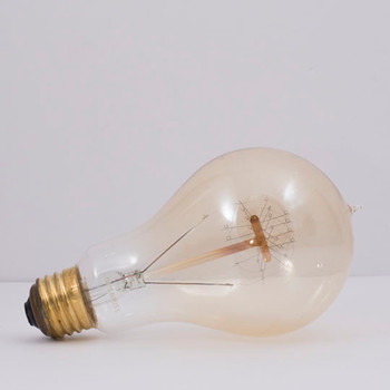 25W Spiral Filament E-26 Base A23 Antique Style Bulb