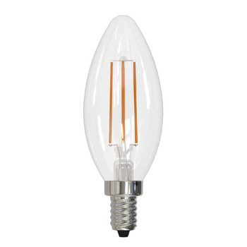 5W LED E12 Base B11 2700K Filament Clear Bulb