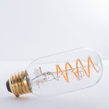 4W= 40W T-14 Style  Spiral Curved Filament Led Bulb