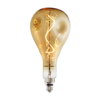 4W LED Droplet Shape Grand Nostalgic 120V E26 Medium Screw Base Antique 2000K Amber Light