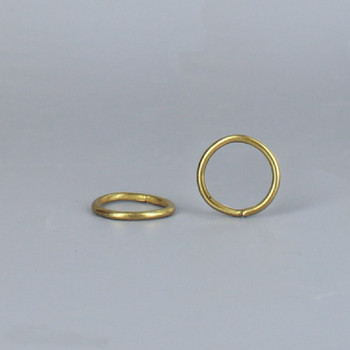 3/4 INCH O.D. BRASS PLATED RING