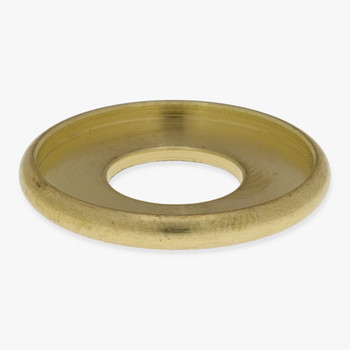 7/8in. Seat X 1/8ips.(7/16in) Slip Through Center Hole Turned Brass Check Ring.