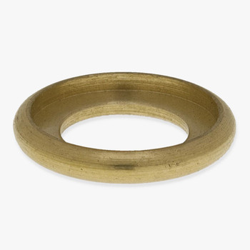 5/8in. Seat X 1/8ips.(7/16in) Slip Through Center Hole Turned Brass Check Ring.