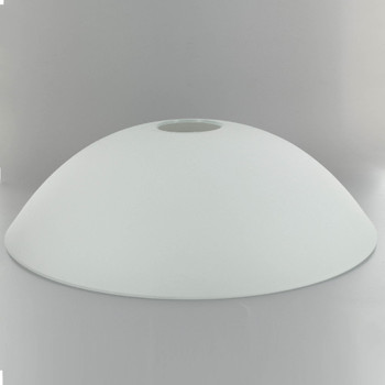 15in Diameter X 3-1/4in. Deep Sandblasted/White Painted Dish with 2in