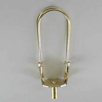 Brass Plated Candelabra Torpedo Clip-On Bulb Clip