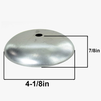 Steel Cover for 3in Neckless Holder