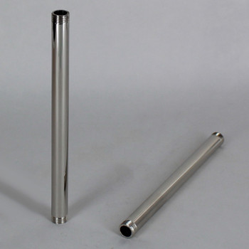 10in Pipe with 1/8ips. Thread - Nickel Plated