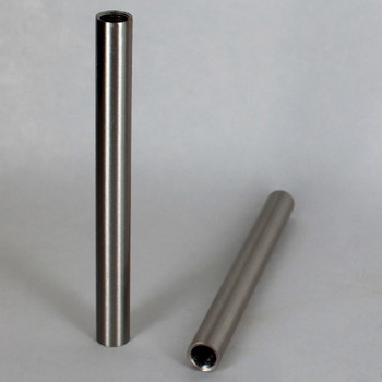 2in. Satin/Brushed Nickel Finish Steel Pipe with 1/8ips. Female Thread