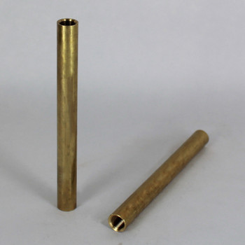 3in. Unfinished Brass Pipe with 1/8ips. Female Thread