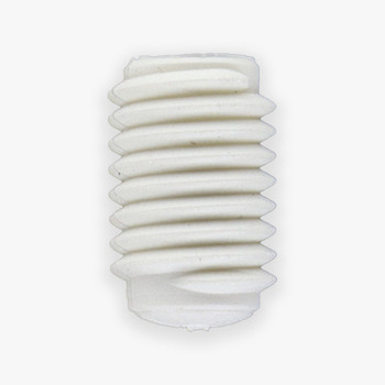 M7 Threaded Dowell set screw for use with BG508 Series Strain Reliefs - White