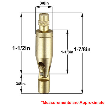 Unfinished Brass Swivel Style Suspension System Ceiling Gripper with Lock Nut for use with 1-1.5mm Steel Cable. Wire Way for Wire Exit. 8/32 Threaded Swivel Head.