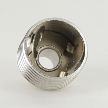 Snap-On Threaded Skirt Shell with 1/8ips Thread for use with SOG9ADS lamp holder. Measures 20.8mm Wide X 28.5mm Long.