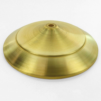 7in. Unfinished Brass Spun Vase Cap