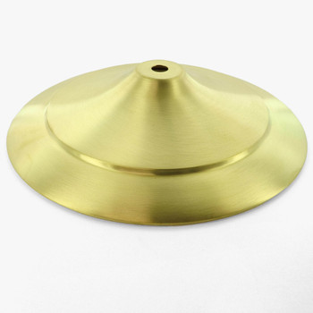 8in. Unfinished Brass Spun Vase Cap