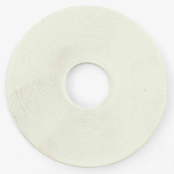 1-1/2in. White Rubber Washer with 1/8ips. Slip Through Hole