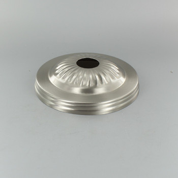 1-1/16in Center Hole - Starburst Canopy - Brushed Nickel Finish