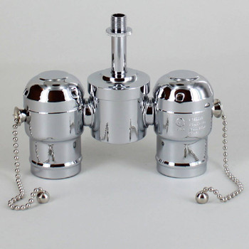 Polished Chrome Finish E-26 Standard Adjustable Cluster