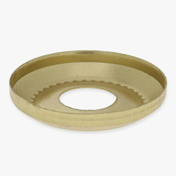 1-1/8in. Brass Plated Beaded Check Ring. 1/8ips. Slip Through Center Hole