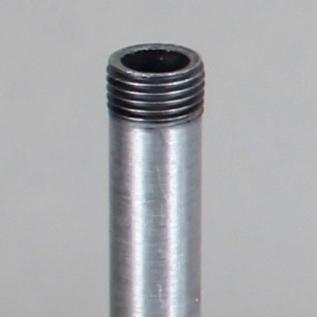 10in Long X 1/8ips (3/8in OD) Male Threaded Unfinished Aluminum Pipe