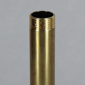 31in Long X 3/8ips (5/8in OD) Male Threaded Unfinished Brass Pipe Stem