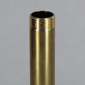 43in Long X 3/8ips (5/8in OD) Male Threaded Unfinished Brass Pipe Stem