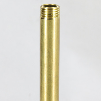 12in Long X 1/4ips Male Threaded Heavy Wall Brass Pipe Threaded 1/4in Long on Both Ends 12in Long X 1/4ips Male Threaded Heavy Wall Brass Pipe Threaded 1/4in Long on Both Ends
