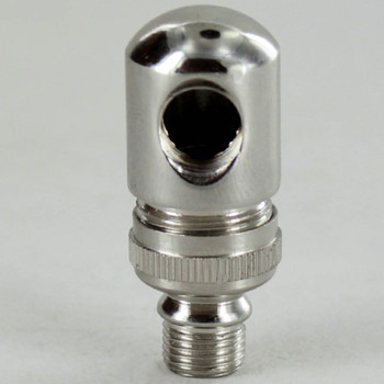 1/8ips Threaded Side Swivel - Polished Nickel Finish