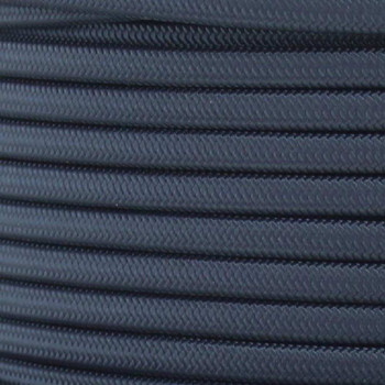 18/2 SPT1-B Navy Blue Nylon Fabric Cloth Covered Lamp and Lighting Wire
