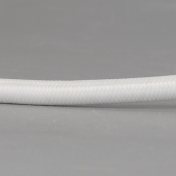 5ft Long - 18/3 SVT-B White Cloth Covered Pre-Processed Wire Harness