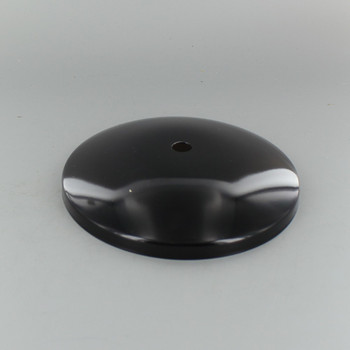 1/8ips Center Hole - Modern Canopy - Black Powdercoat Finish