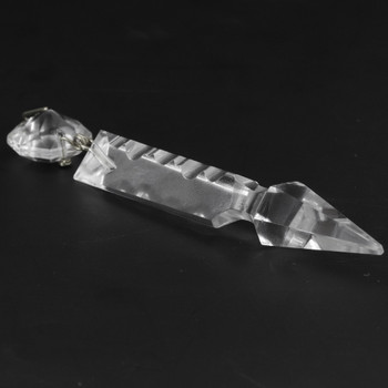 76mm (3in.) Crystal Cut Spear with Jewel and Nickel Plated Clip