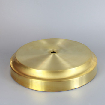 6-1/2in. SEAT SPUN COVE BASE UNFINISHED BRASS COVE BASE