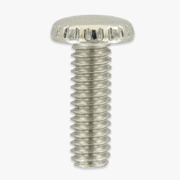 8/32 Thread Nickel Plated Finish 1/2in. Long Thumb Screw