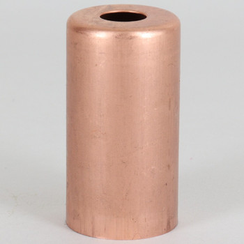 1-15/16in. Tall Candelabra Socket Cup - Unfinished Copper