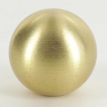 1-1/4in. Diameter Solid Brass Ball with 1/8ips. Female Tapped Blind Hole.