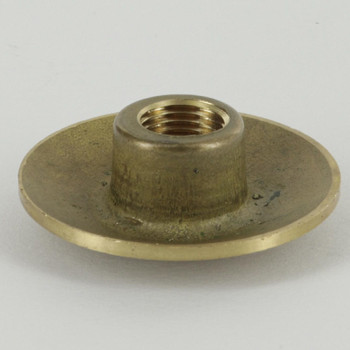 1/8ips (7/16in) Female Threaded Brass Plug for use with 140mm Brass Ball Sphere. Fits 10.5mm Hole. 34mm (1-5/16in) Diameter