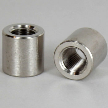 1/8ips - 5/8in X 5/8in Cylinder Coupling - Satin Nickel
