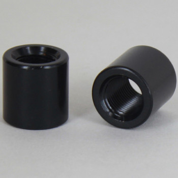 1/8ips - 5/8in X 5/8in Cylinder Coupling - Black Powdercoat