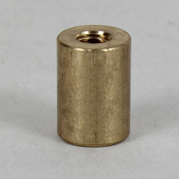 1/8ips. X 1/4-27 Female Threaded Unfinished Brass Straight Coupling