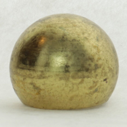 3/4in. Diameter Solid Brass Ball with 1/4ips. Female Tapped Blind Hole.