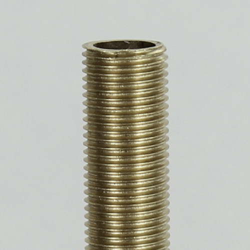 7/8in.Long X 1/8ips. Threaded  Brass Hallow Nipple