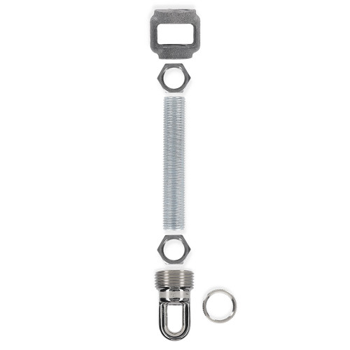 1-1/16in Hole Canopy Chain Hanging Cross Bar Set - Polished Nickel Finish