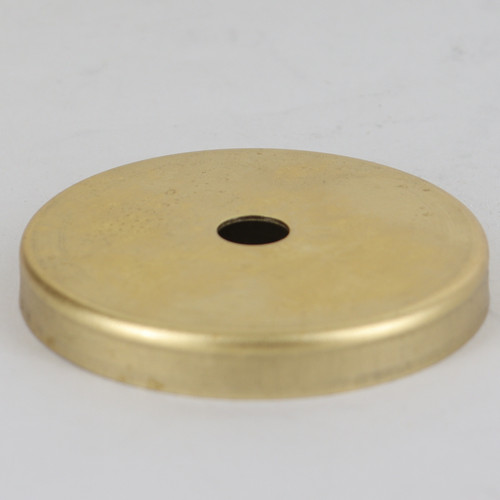 Brass Cap Cover for BOST25 Steel Bodies with 1/8ips (7/16in) Slip Center Hole.