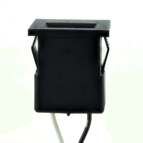 Single USB Outlet inline lamp outlet - Black
