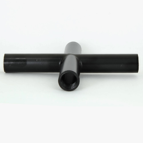 1/8ips Brass Female Threaded X 4-way Shape Arm - Black.